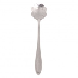 Stainless Steel Flower Coffee Sugar Ice Cream Stirring Spoon(Calliopsis)